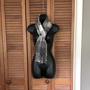 Grey Pashmina Scarf